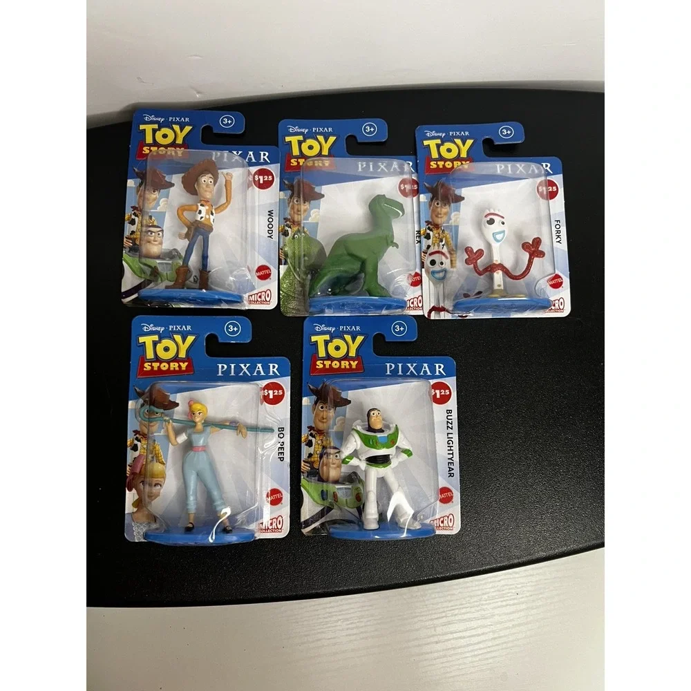 Toy Story 4 Mini Figurines 5‎ Figure Set Woody Buzz Jessie